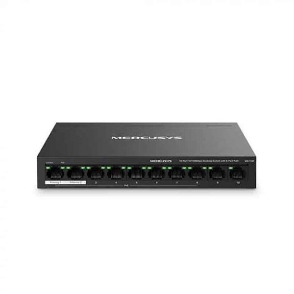 Switch Mercusys 10 Portas Desktop MS110P — Recondicionado