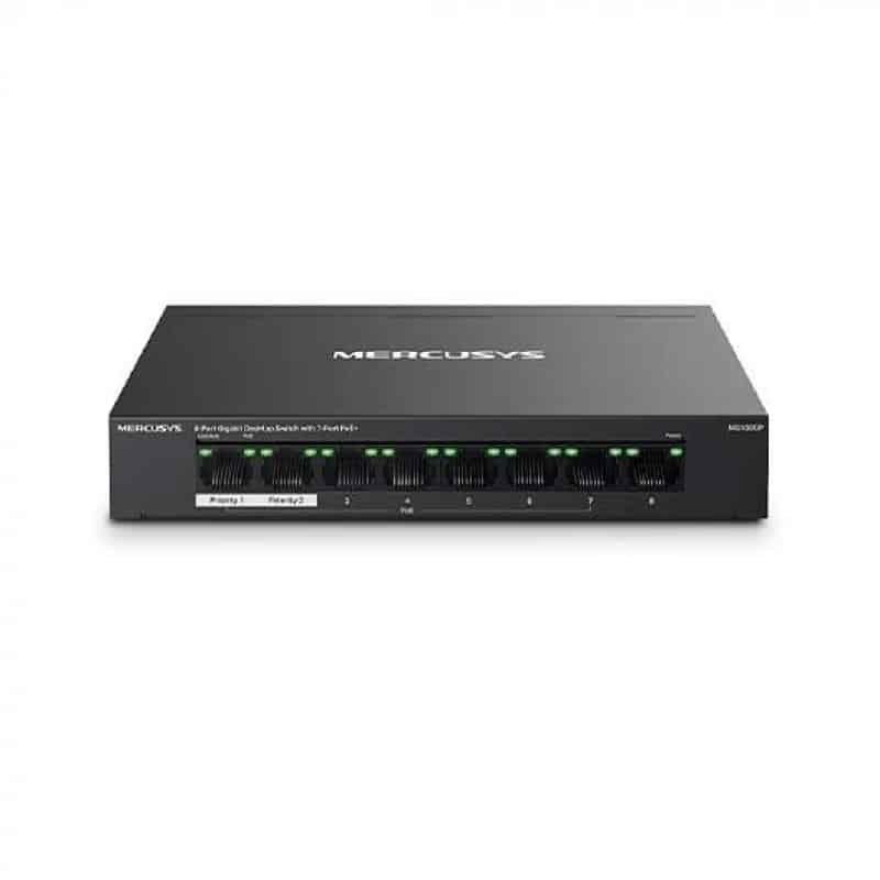 Switch Mercusys 8 Portas Gigabit MS108GP — Recondicionado