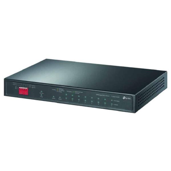 Switch TP - Link TL - SG1210PP 10 Portas Gigabit 6 X POE+ e 2 X POE++ — Recondicionado