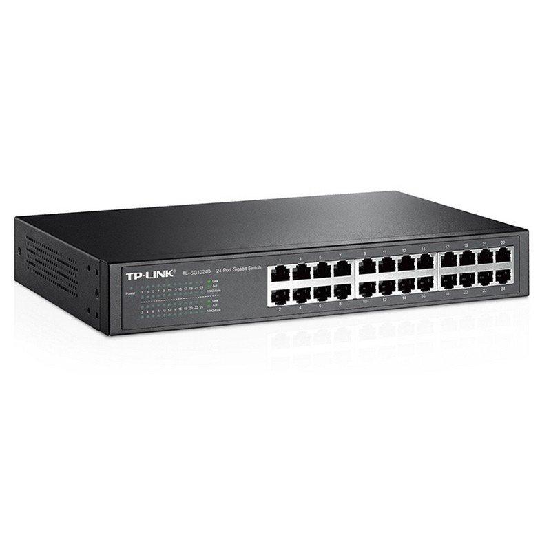 Switch TP - Link C/ Gestão 24P Gigabit +4SFP