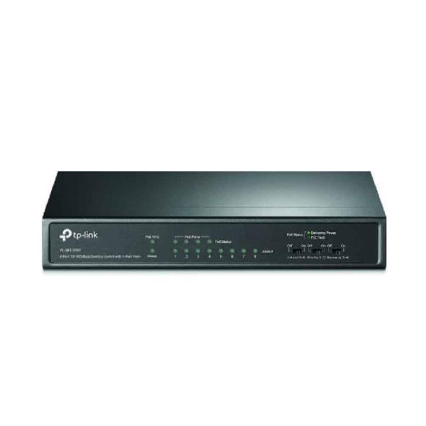 Switch TP - Link SF1008P 8 Portas RJ - 45 10/100 PoE Recondicionado