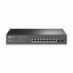 SWITCH TP - LINK TL - SG2210MP JETSTREAM 10 - PORTAS GIGABIT SMART SWITCH C/ 8 - PORTAS POE+