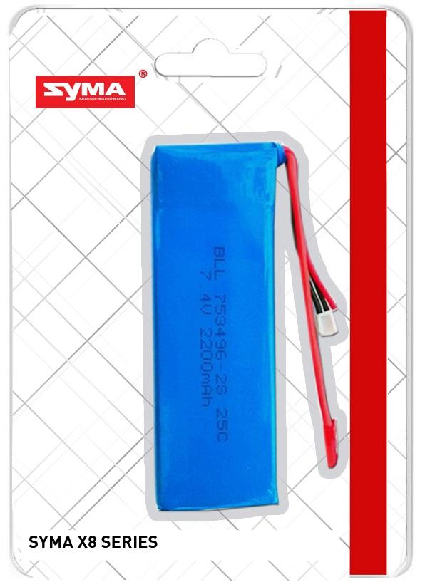 Set X8 Bateria 7.4v Li - PO Syma