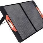 Painel Fotovoltaico Monocristalino ETFE Dobrável 100W c/ USB - C PD + 2x USB - A + DC + XT60