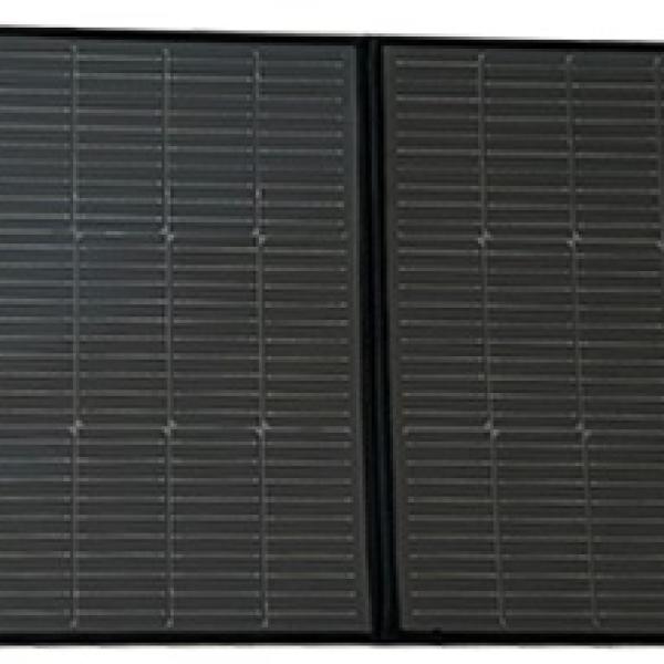 Painel Fotovoltaico Monocristalino Portátil Dobrável 200W