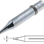 Ponteira 2x1mm p/ Ferros de Soldar JBC