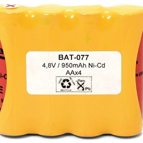 Pack Bateria Ni - Cd 950mAh 4,8V - SAFT