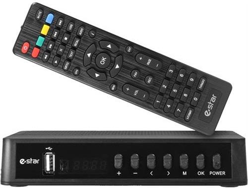 Receptor TDT Full HD DVB - T/T2 H.264 HEVC/H.265 - E - STAR