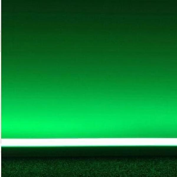 Armadura LED T5 9W 220V 720Lm Cor Verde (60cm)