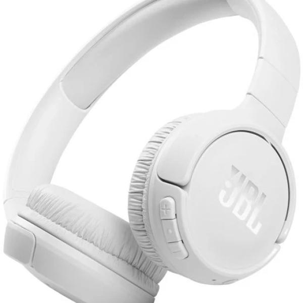 Auscultadores Bluetooth Tune T510 c/ Micro (Branco) - JBL