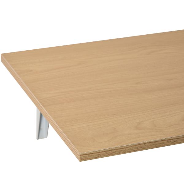 Mesa Dobrável de Parede Mesa Auxiliar Suspensa para Cozinha Sala de Jantar 60x40x20cm Madeira Natural