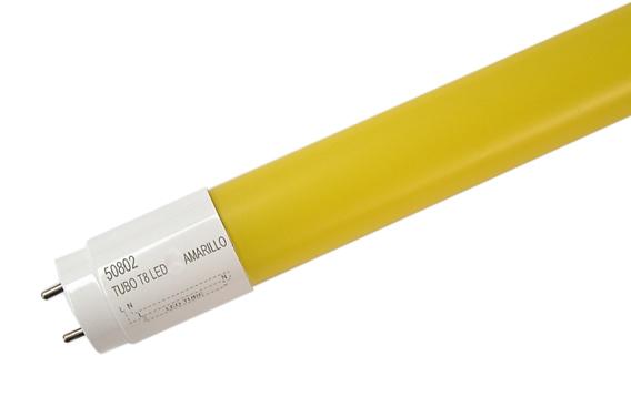 Tubo de LEDs T8 60cm 8W 700Lm 240º (Amarelo)