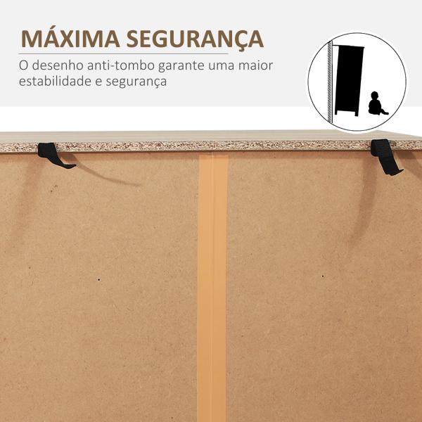 Cómoda com 5 Gavetas Estilo Retrô Móvel Auxiliar de Madeira para Sala de Estar Corredor 80x39,5x110 cm Madeira e Preto