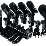 Pack 7x Microfones + Acessórios p/ Baterias - ALCTRON