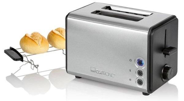 Torradeira TA 3620 850 W (Inox) - CLATRONIC