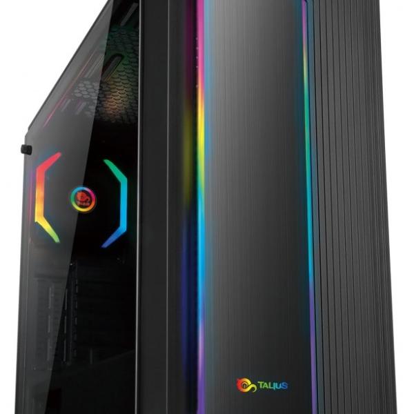 Caixa Gaming ATX Auriga Vidro Temperado USB 3.0 (Preto) - TALIUS
