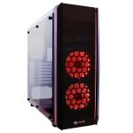 Caixa Gaming ATX Daemon RGB USB 3.0 (Preto) - TALIUS