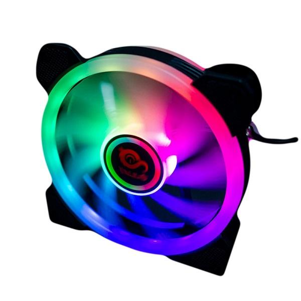 Ventoinha c/16 LED´s FAN - 05 RGB 120mm - TALIUS