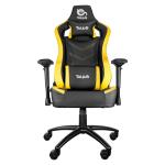 Cadeira Gaming Vulture (Preto/Amarelo) - TALIUS