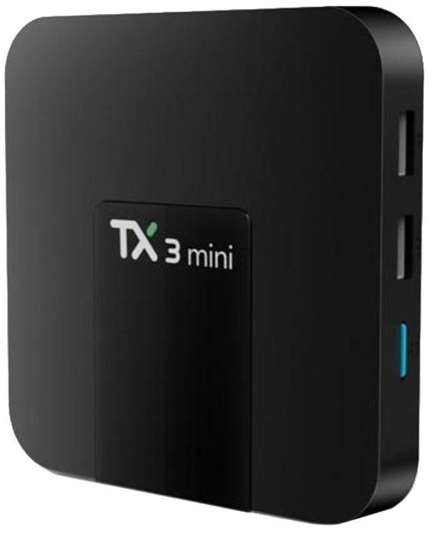 TV Box Android TX3 Mini - A 4K 2GB/16GB Dual Wi - Fi (Preto) - TANIX