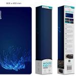 Tapete de Rato Gaming T-006,800x400mm, Base Antiderrapante, Padrão 4