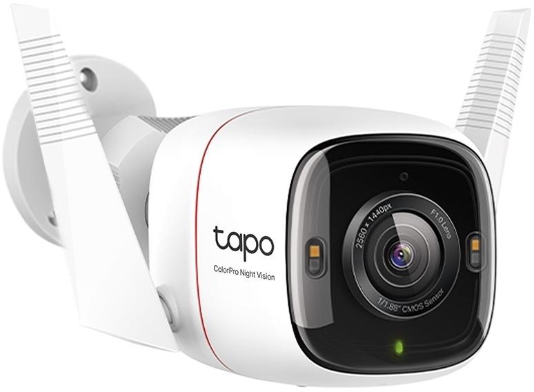 Câmara de Vigilância IP Tapo C325WB Exterior IP66 2K QHD ColorPro (Branco) - TP - LINK
