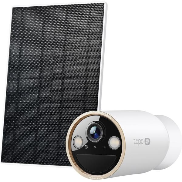 Câmara de Vigilância IP Tapo C460 KIT 4K 8MP Wi - Fi c/ Painel Solar Tapo A201 - TP - LINK