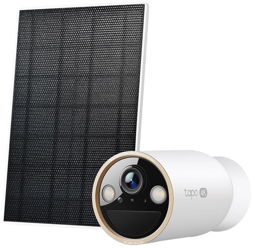 Câmara de Vigilância IP Tapo C460 KIT 4K 8MP Wi - Fi c/ Painel Solar Tapo A201 - TP - LINK