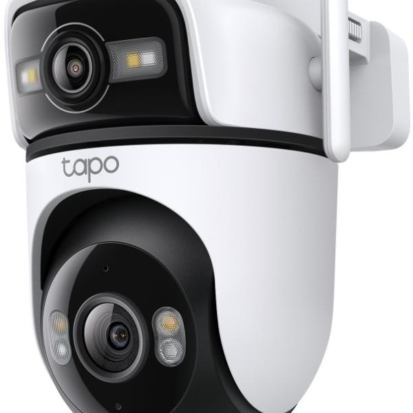 Câmara de Vigilância IP Tapo C545D Outdoor Pan/Tilt Lente Dupla 2K 3MP (Branco/Preto) - TP - LINK