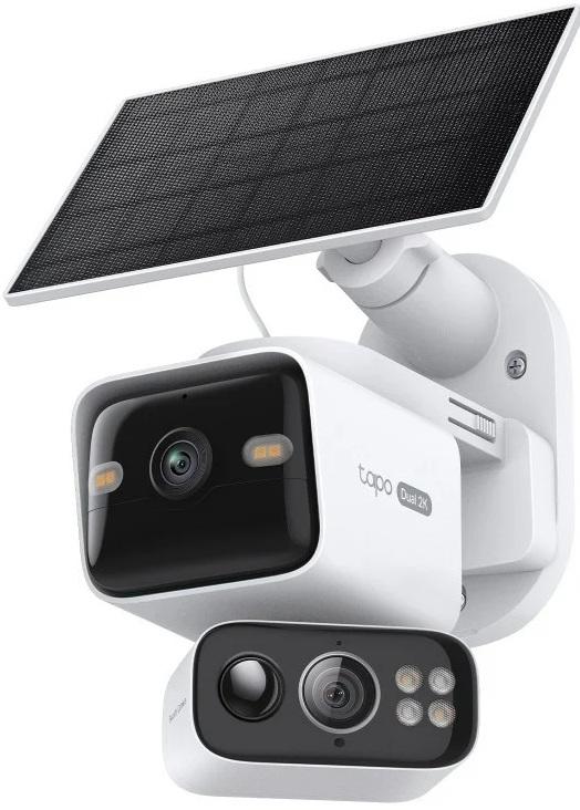Câmara de Vigilância IP Dual Lens 2K 3MP IP65 c/ Bateria + Painel + Painel Solar Tapo A20 - TP - LINK