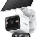Câmara de Vigilância IP Dual Lens 2K 3MP IP65 c/ Bateria + Painel + Painel Solar Tapo A20 - TP - LINK