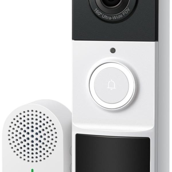 Video Porteiro Inteligente Tapo D210 2K 3MP IP65 Wi - Fi (Branco/Preto) - TP - LINK