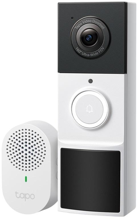 Video Porteiro Inteligente Tapo D210 2K 3MP IP65 Wi - Fi (Branco/Preto) - TP - LINK