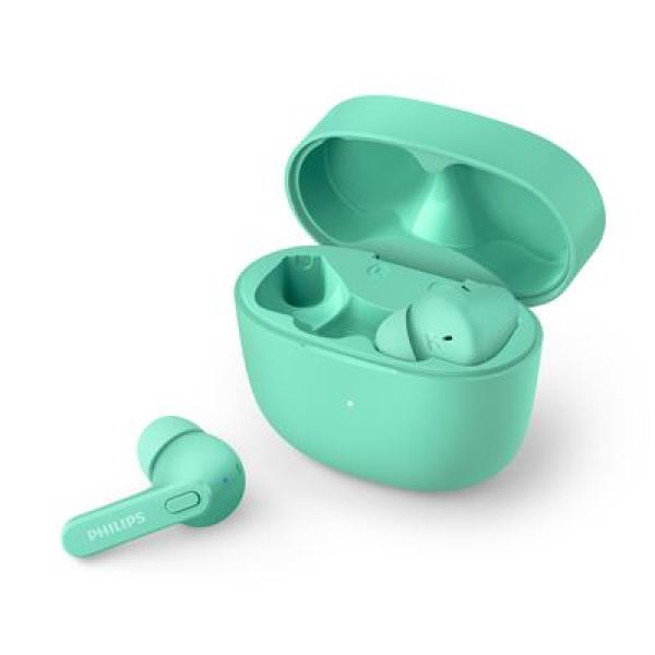 Auriculares Bluetooth True Wireless TAT2206 (Turquesa) - PHILIPS