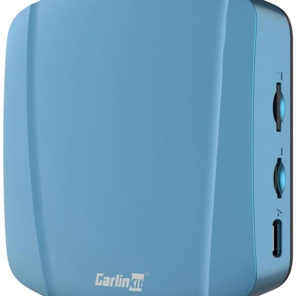 Adaptador Wireless TBOX ULTRA 8+128GB Carplay / Android Auto (Azul) - CARLINKIT