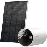 Câmara de Vigilância IP Tapo TC82 2K 3MP IP65 Wi - Fi c/ Bateria e Painel Solar Tapo A201 - TP - LINK