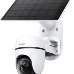 Câmara de Vigilância IP Tapo C90 KIT 2K Wi - Fi Exterior Pan/Tilt + Painel Solar (Branco) - TP - LINK