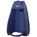 Tenda de Duche para Campismo Dobrável Pop UP Tenda de Privacidade com proteção UV e Tecido Impermeável 100x100x185cm Azul Escuro