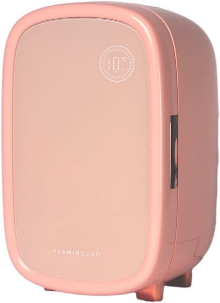 Mini Frigorífico Portátil 12L p/ Maquilhagem (Rosa) - FLAMINGUEO