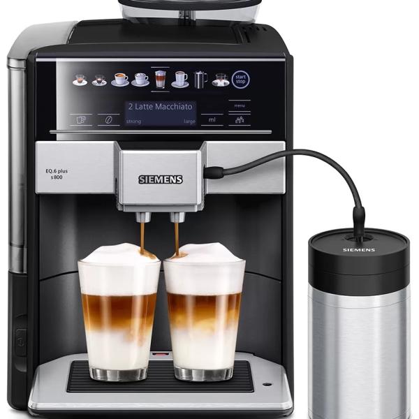 Máquina de Café TE658209RW EQ.6 Plus s800 1.7L 1500W (Preto) - SIEMENS