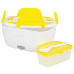 Lancheira Eléctrica para Veículos c/ Alimentação 12V (Branco/Amarelo)