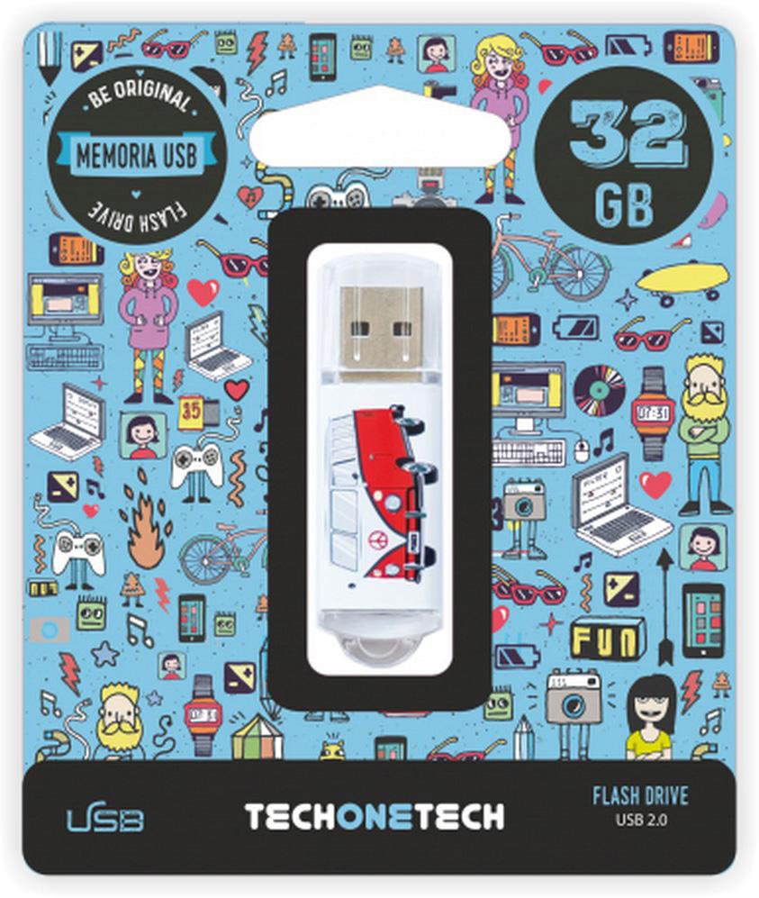 Pen Drive 32GB Tec4004 (Camper Van) - TECHONETECH