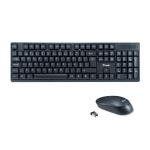 Teclado e Rato Equip Wireless (PT) Preto
