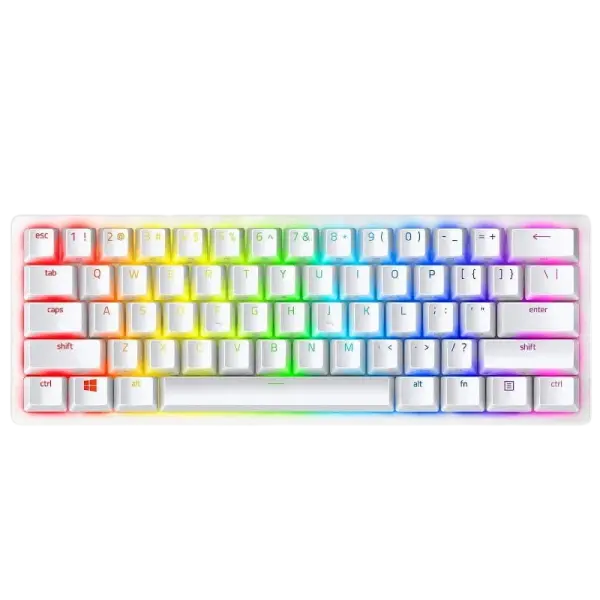 Teclado Huntsman Mini 60% RGB Clicky Optical Switch (Purple) US Mercury - RAZER