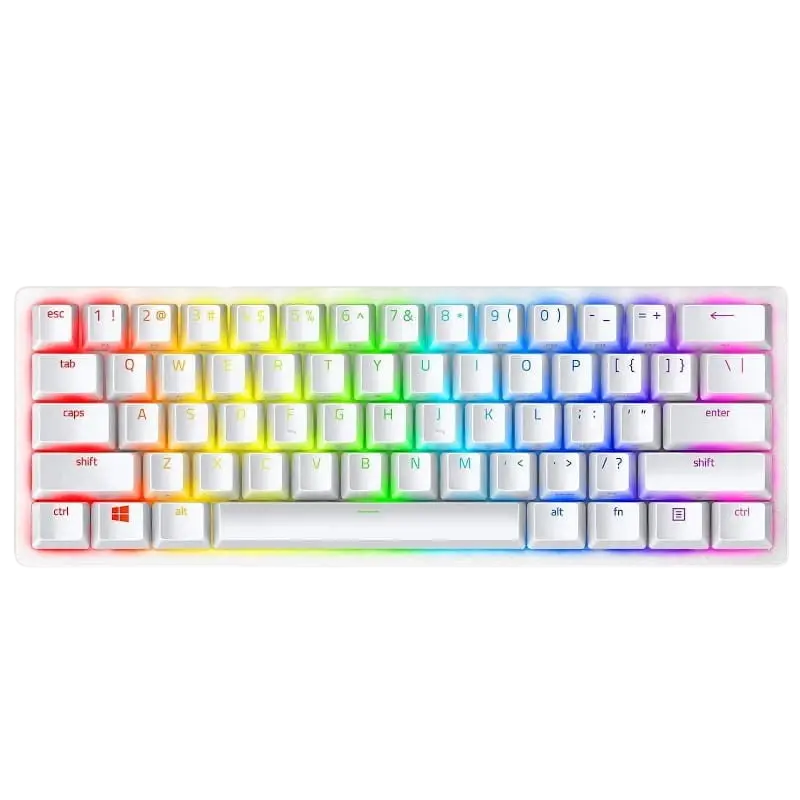 Teclado Huntsman Mini 60% RGB Clicky Optical Switch (Purple) US Mercury - RAZER