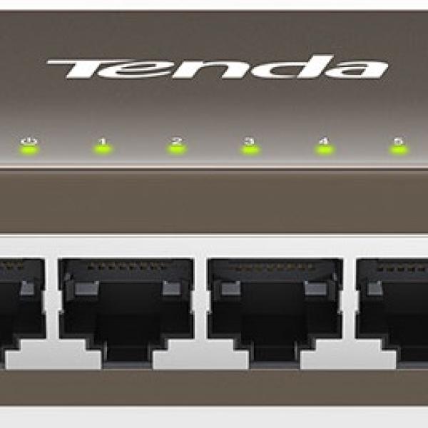 Switch 5P Gigabit 10/100/1000 Mbps TEG1005D - TENDA
