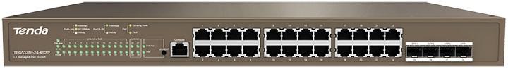 Switch 24P Gigabit 10/100/1000 Mbps TEG5328P - TENDA