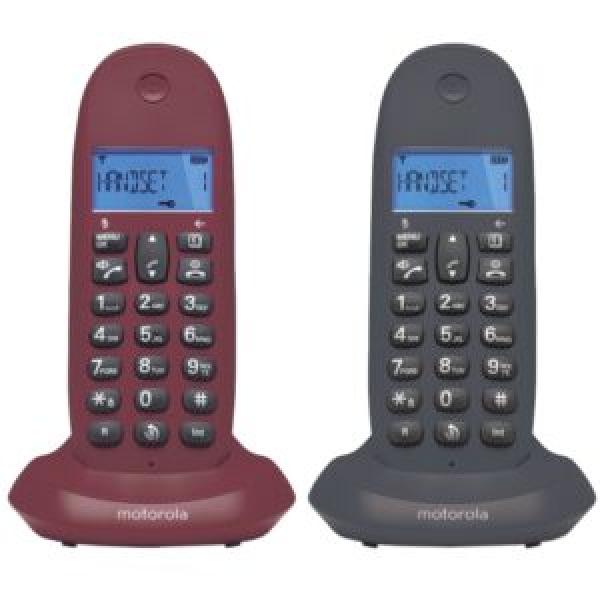 Telefone Motorola C1002 Pack 2 Cores (Recondicionado)