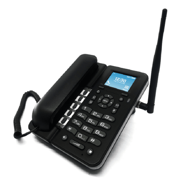 Telefone Secretaria Maxcom Comfort MM41D Dual Band 4G VoLTE Preto — Recondicionado