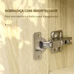 Armário de Casa de Banho com Espelho com 1 Porta Prateleira Ajustável Toalheiro e Compartimento 60x15x70 cm Carvalho